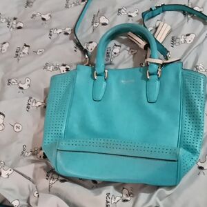 Blue Handbag